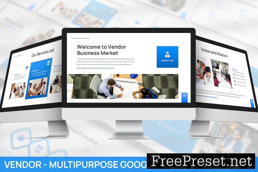 Vendor - Multipurpose Google Slide Template 6FN39SK