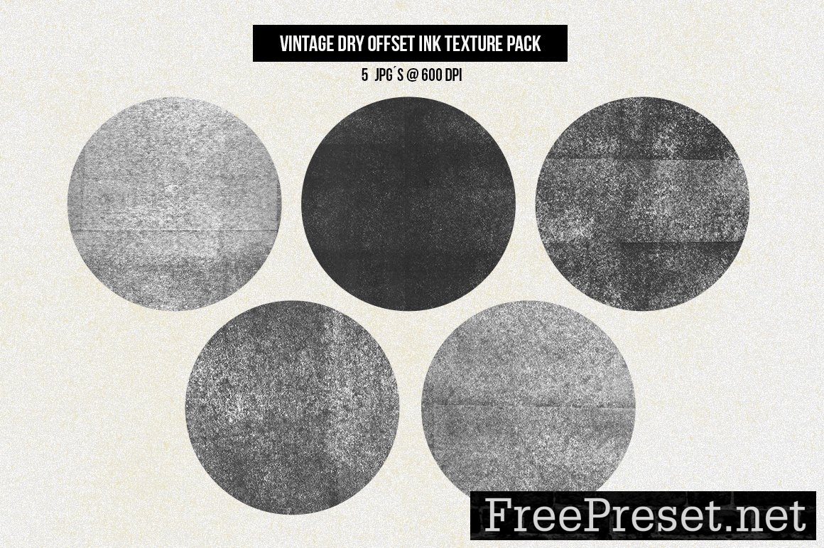 Vintage Offset Printing Effects Kit