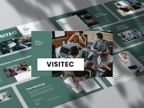 Visitec - Business Presentation Google Slide W27N63H