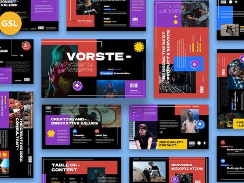 Vorste - Creative Google Slides B5X24H6