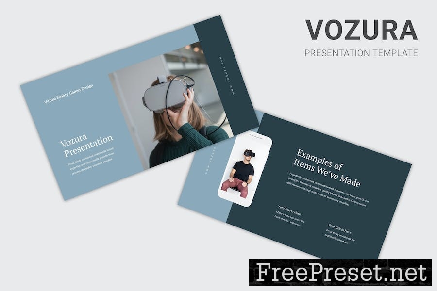 Vozura - Virtual Reality Games Google Slides UTH72TX