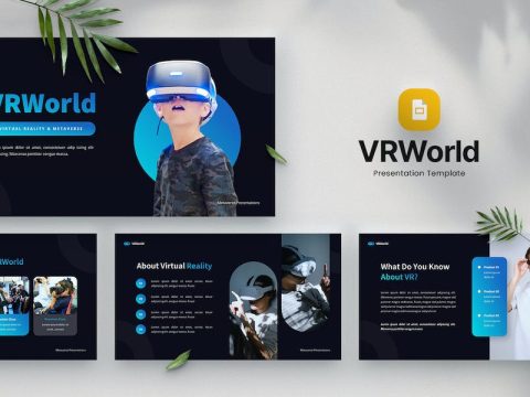 VRWorld - Virtual Reality Google Slides Template SYUAXSJ