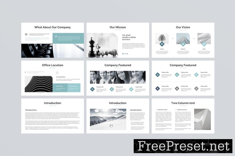 Warping Google Slides Presentation Template M4D8W6Y