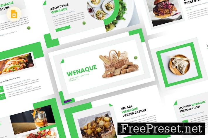 Wenaque - Food Google Slides Template RS7BQ5D