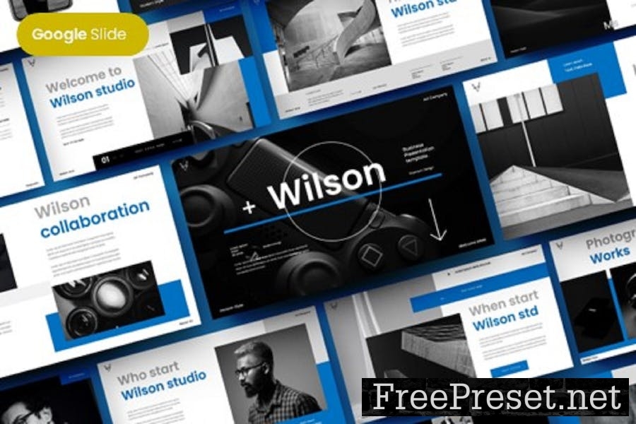 Wilson - Business Google Slide Template J4UR675