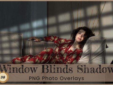 Window Blinds Shadow Photo Overlays 10293423