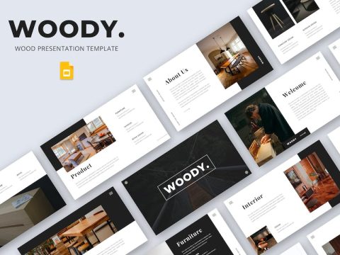 WOODY - Google Slide Presentation Template YTHG6YC