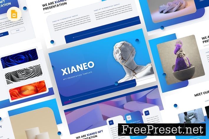 Xianeo - NFT Google Slides Template