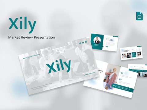 Xily - Market Review Google Slides Template MM83MNU