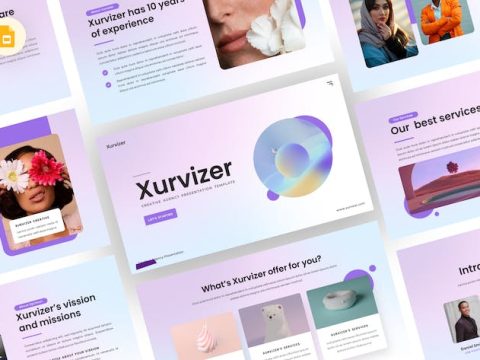 Xurvizer - Creative Google Slides Template 328F47V