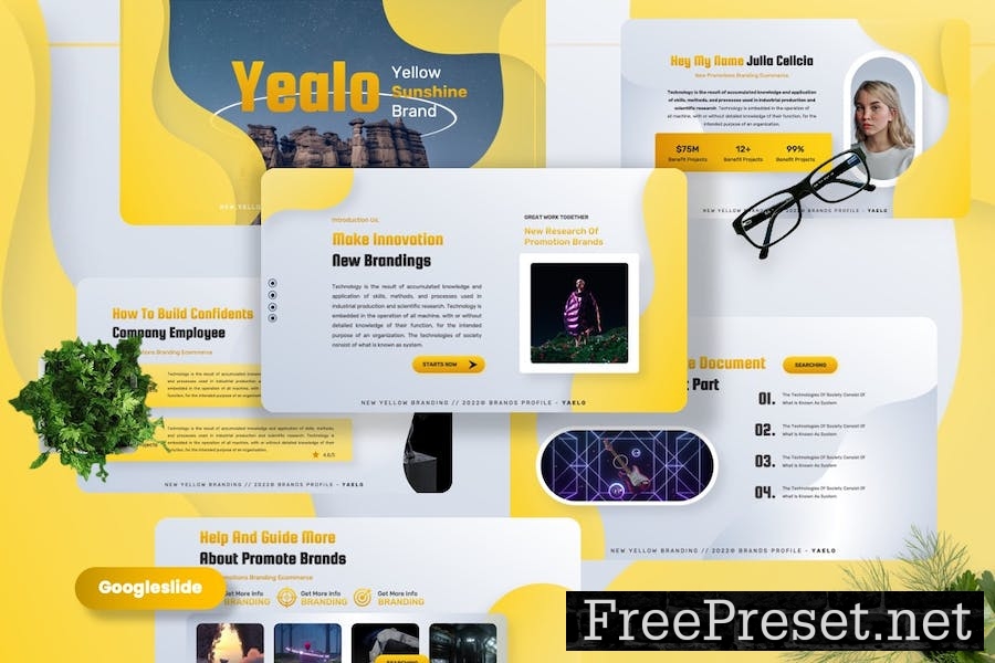 Yaelo - Multipurpose Googleslide Templates SZCX6CN