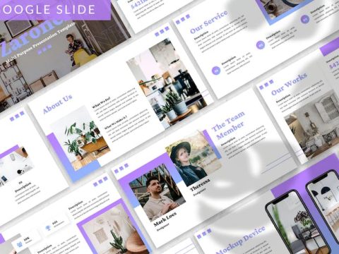 Zaroner - Business Google Slide Template RKF74Q4