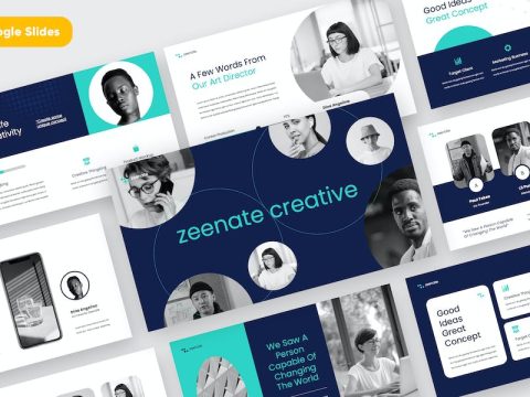 ZEENATE - Creative Google Slides Template 9XG2QJV