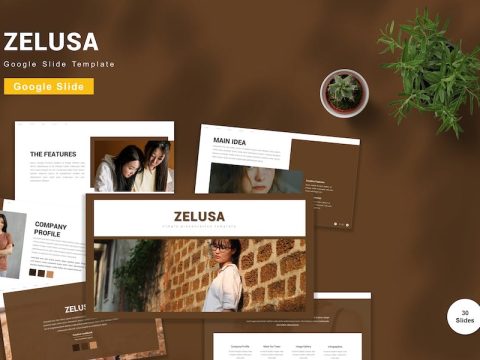 Zelusa - Google Slide Template YUKB2GJ