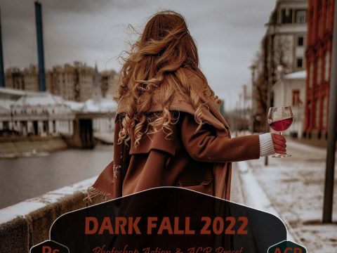 10 Dark Fall 2022 Photoshop Actions