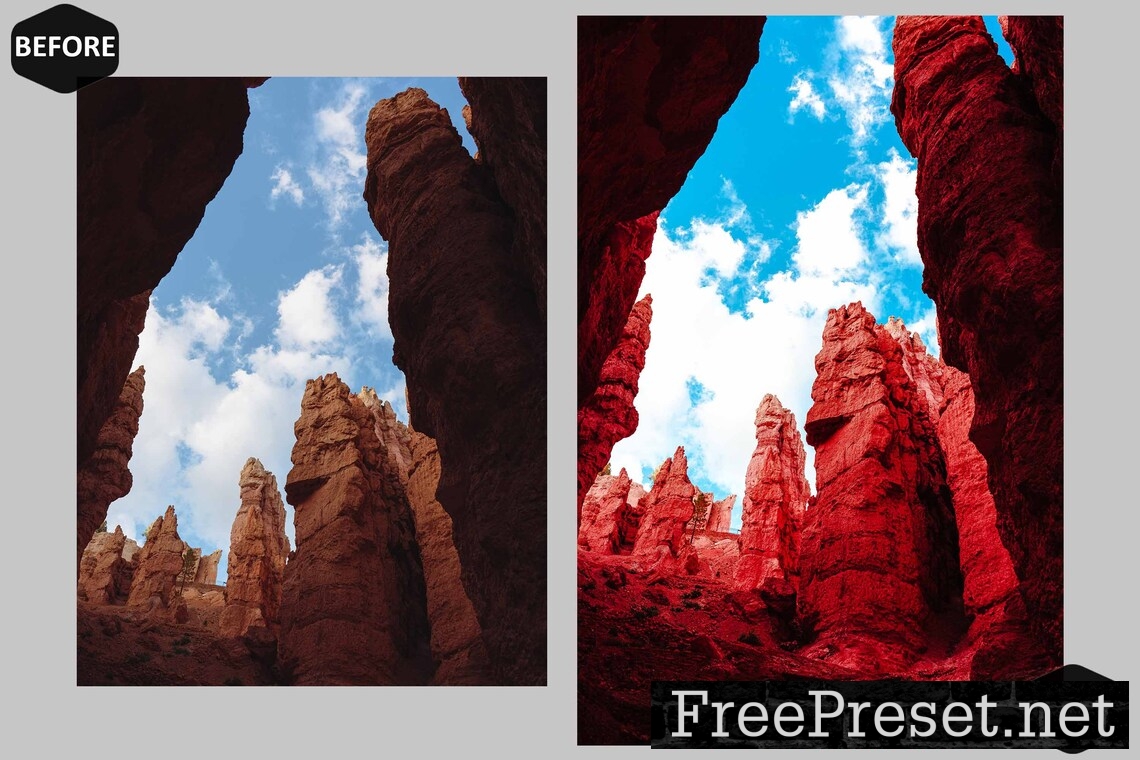 12 Desert Painting Photoshop Actions