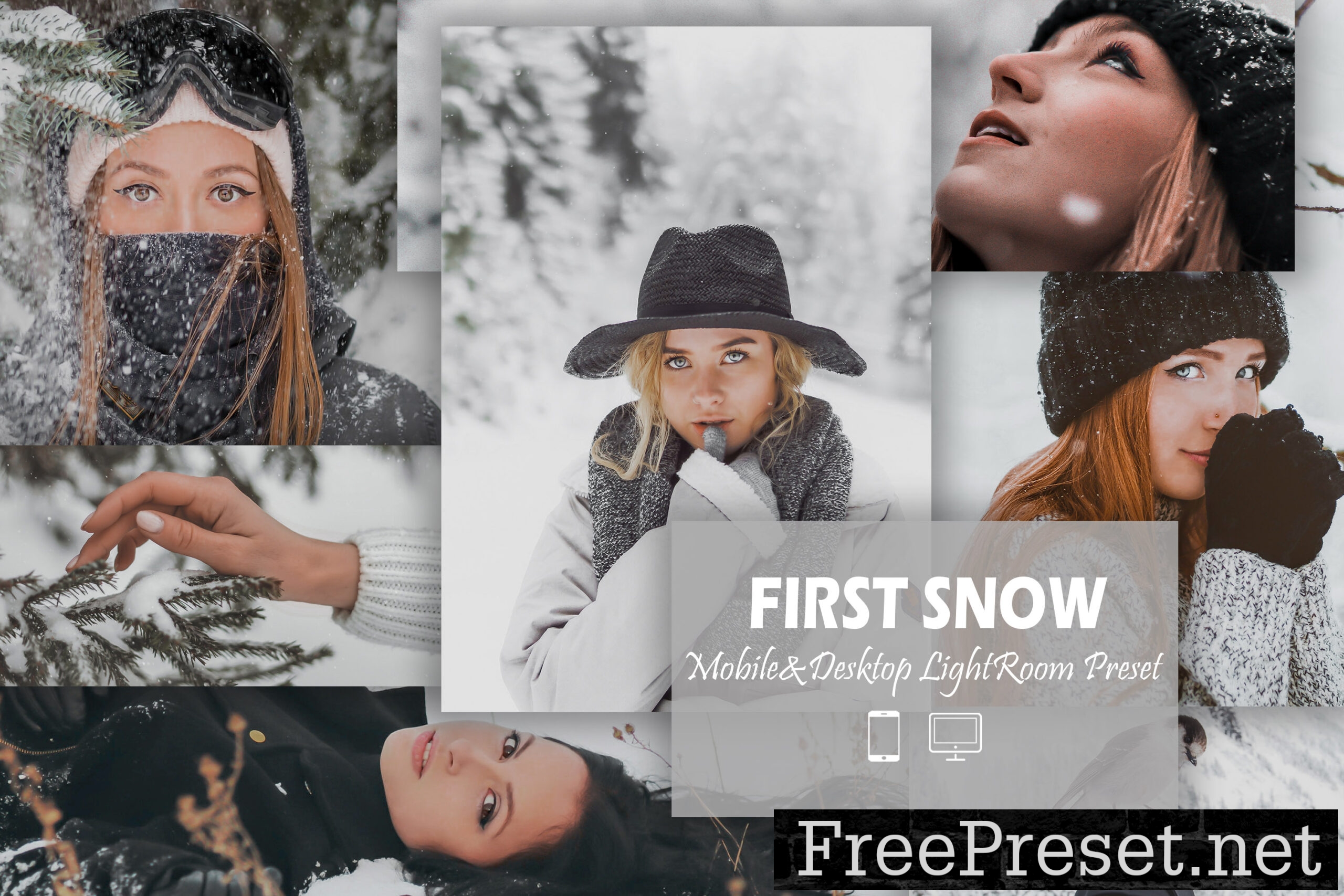 12 First Snow Lightroom Presets