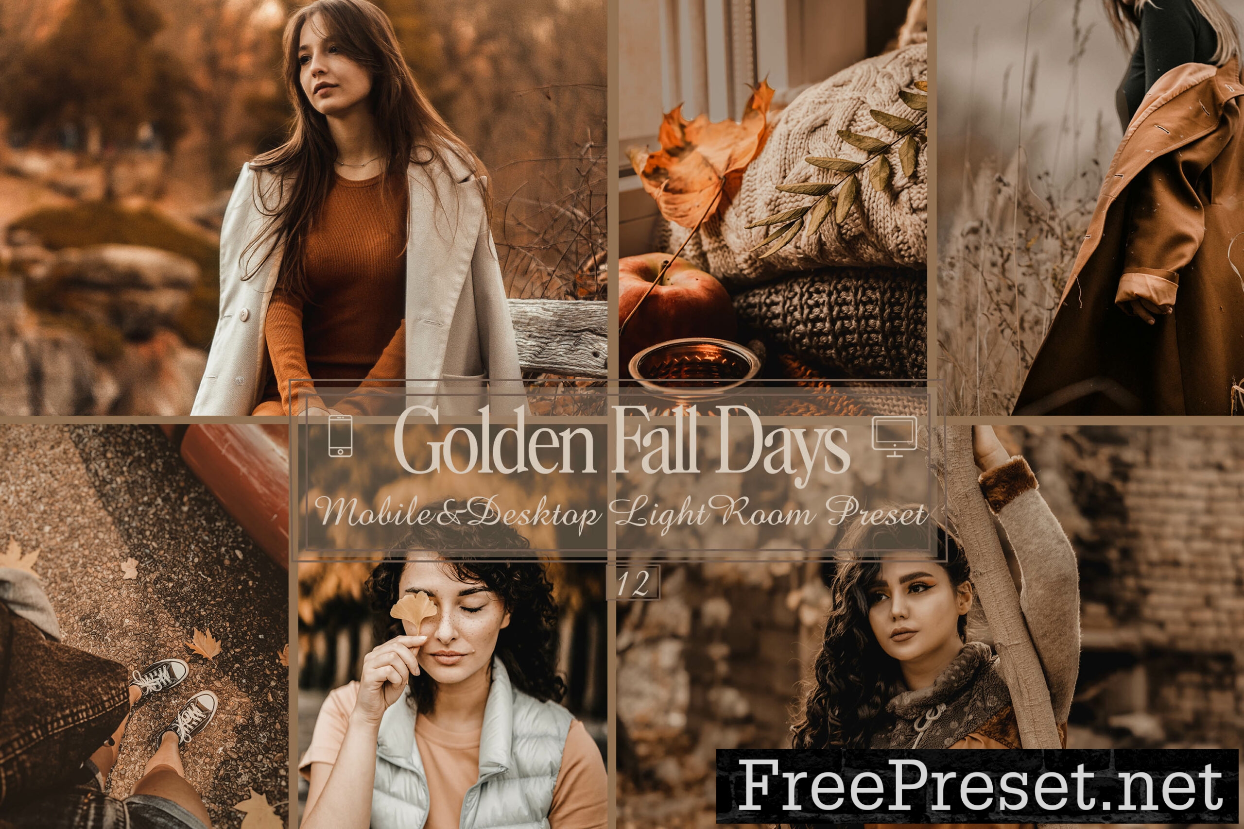 12 Golden Fall Days Lightroom Presets