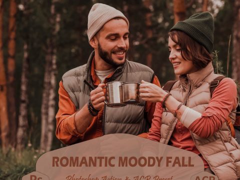 12 Romantic Moody Fall Photoshop Actions