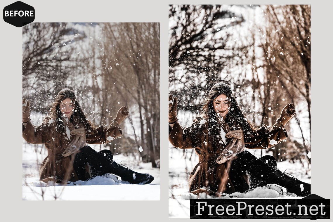 12 Winter Wonder Photoshop Actions