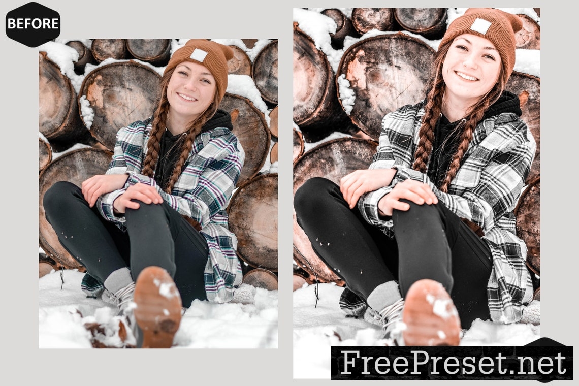 12 Winter Wonder Photoshop Actions