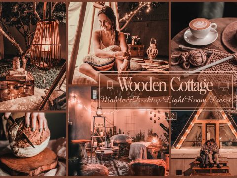 12 Wooden Cottage Lightroom Presets