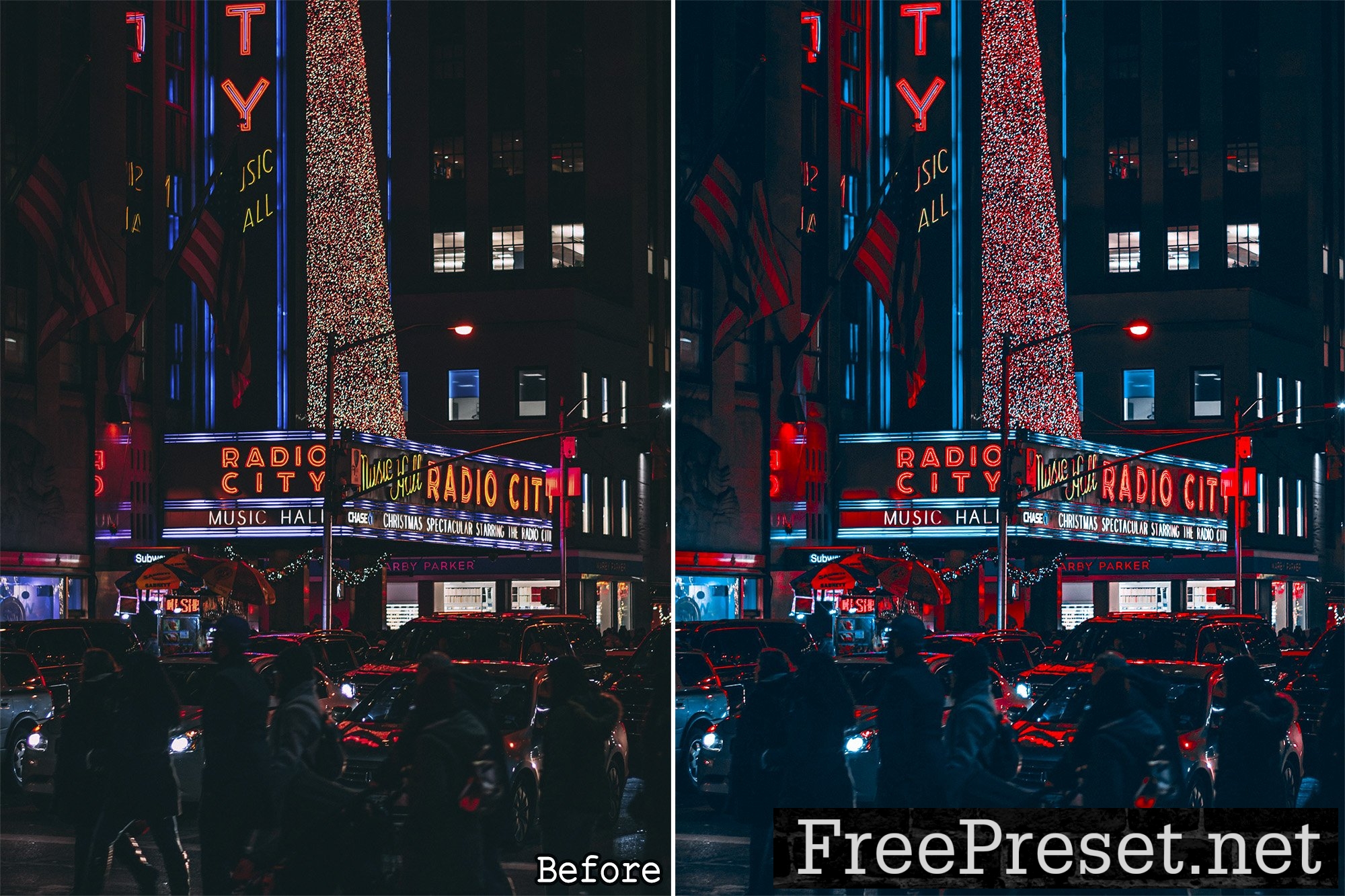 9 Night Lights Lightroom presets 10356468