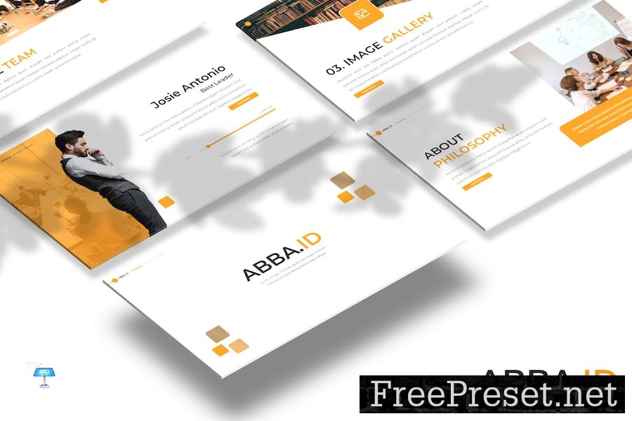 Abba.id - Business Keynote Template UDTQ4U9