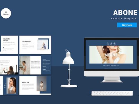 Abone - Keynote Template KAM84BU