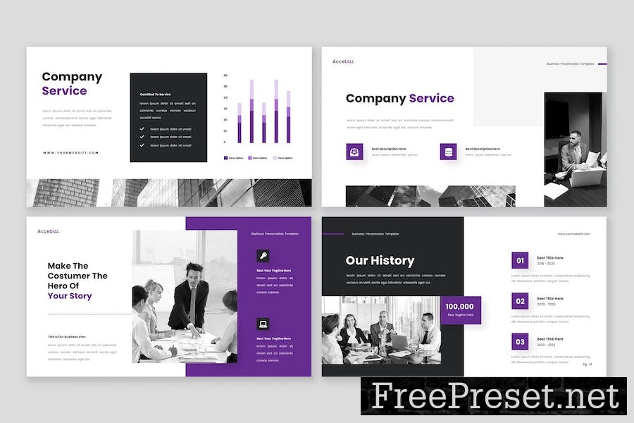 Accebizz - Business Keynote Template XWC28BY