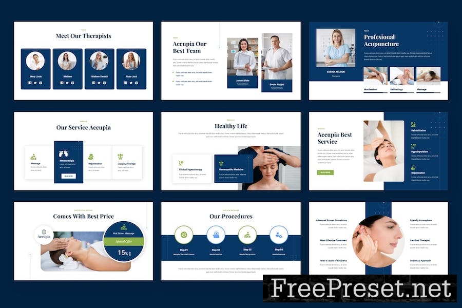 Accupia - Acupuncture Medicine Keynote Template RE9PJKE