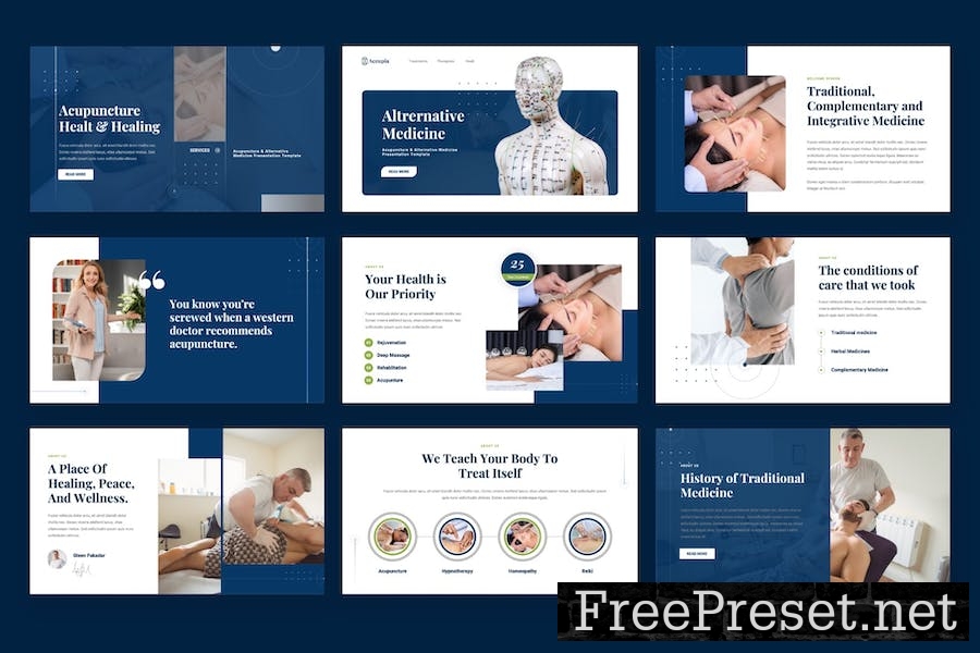 Accupia - Acupuncture Medicine Keynote Template RE9PJKE