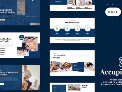 Accupia - Acupuncture Medicine Keynote Template RE9PJKE