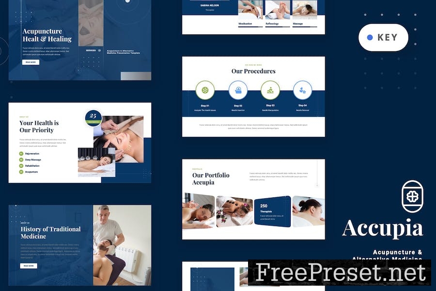 Accupia - Acupuncture Medicine Keynote Template RE9PJKE