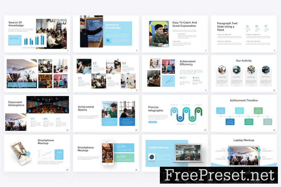 Achievment Education Keynote Template HFFDKEP