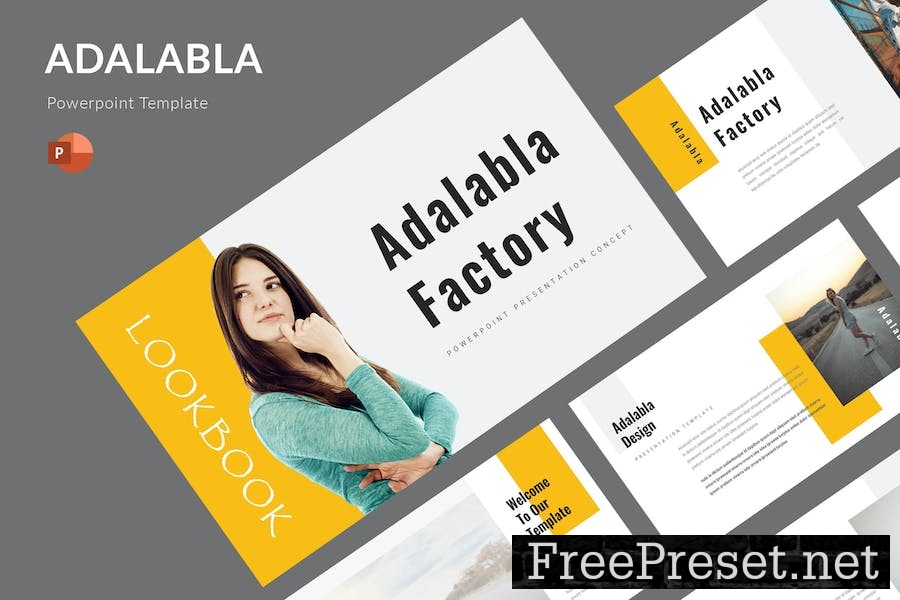 Adalabla - Powerpoint Template PC7HL35