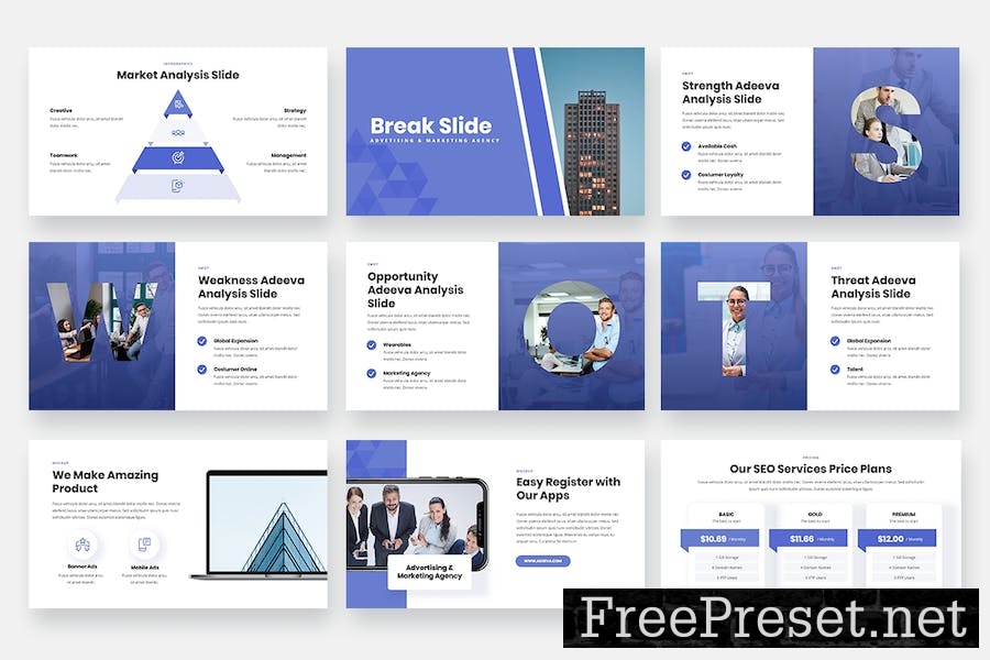 Adeeva - Advertising Keynote Template 9PHFNA7