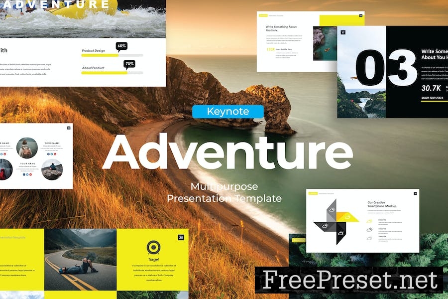 Adventure - Keynote Template AAV8L4H