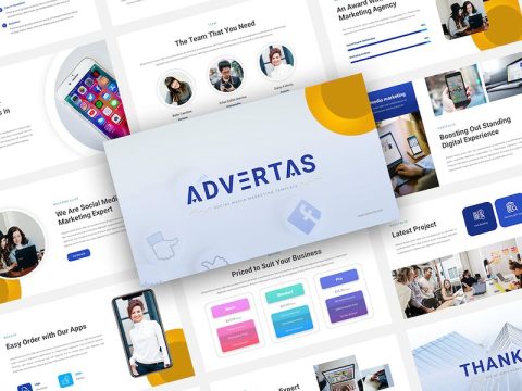 Advertas - Social Media Marketing Google Slides ZAFZTYZ