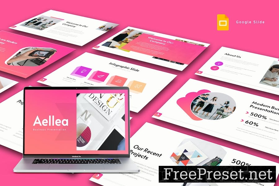 Aellea - Google Slide Template R4VQL48