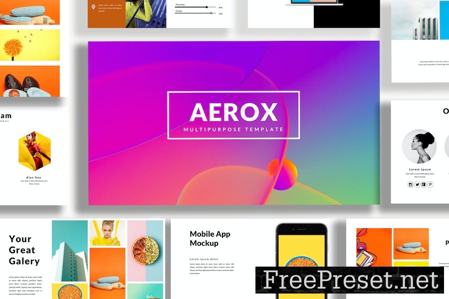 Aerox Creative Google Slides HDTKHHG