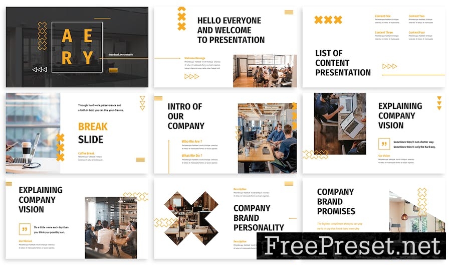 Aery - Business Keynote Template EZ2TN9V