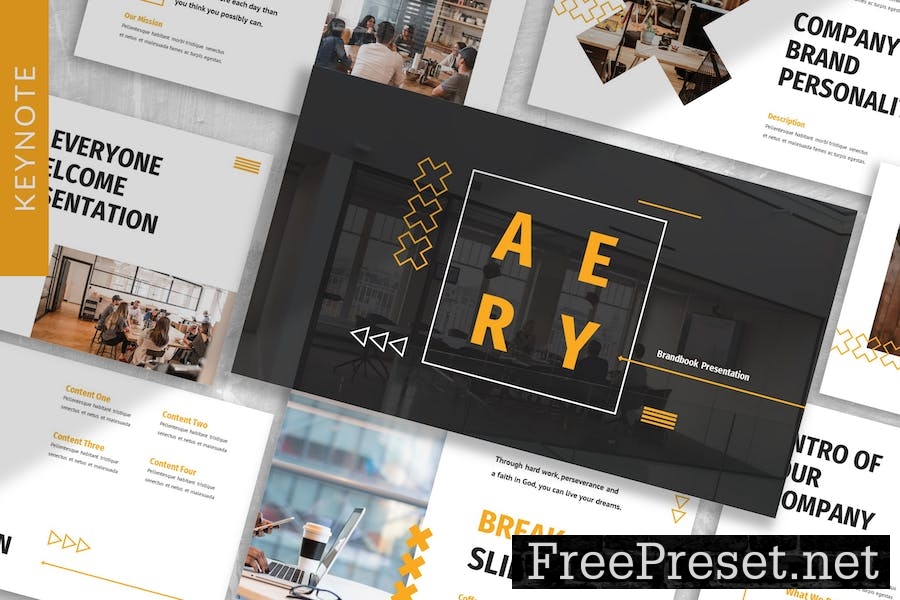 Aery - Business Keynote Template EZ2TN9V