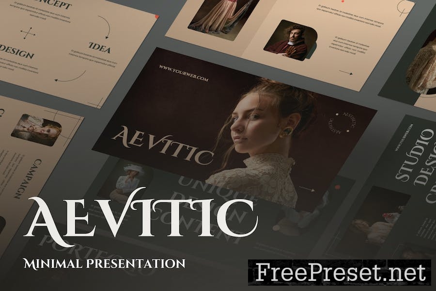 Aevitic Creative Keynote Business Presentation 695TZEK