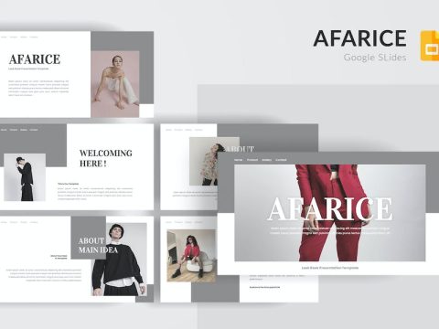 Afarice - Google Slide Template 7TP32WR