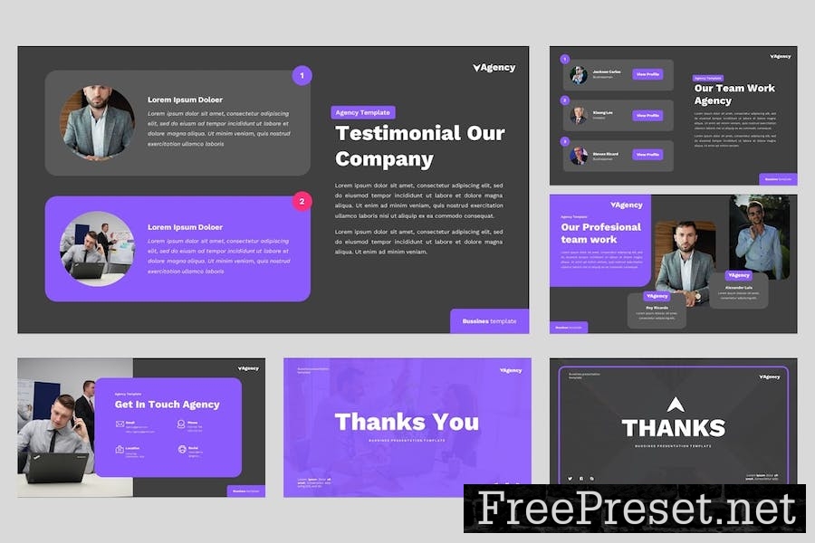 Agency - Business Keynote Template L9FE6E8