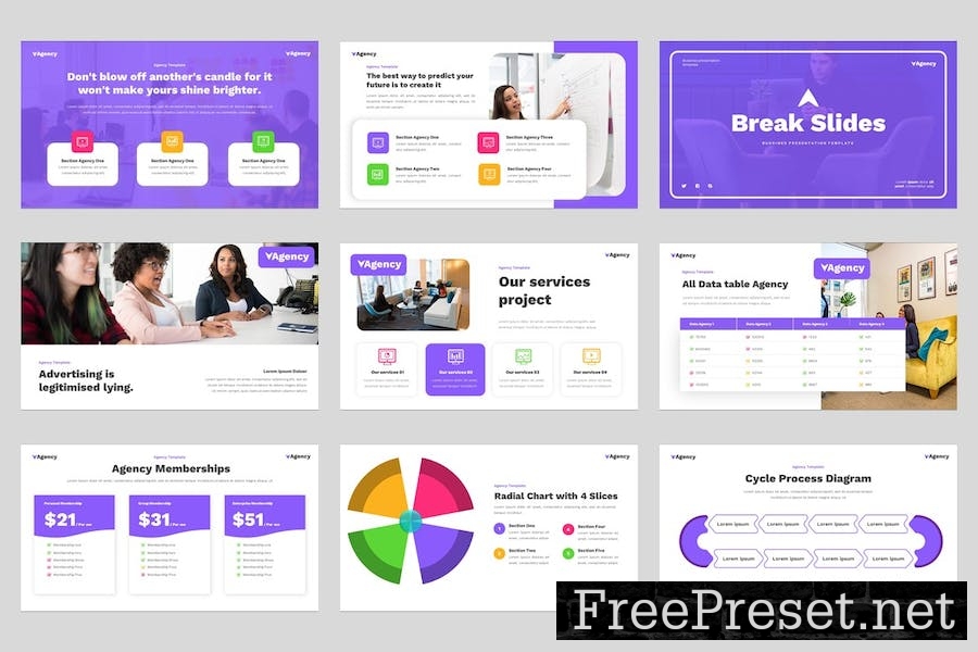 Agency - Business Keynote Template L9FE6E8