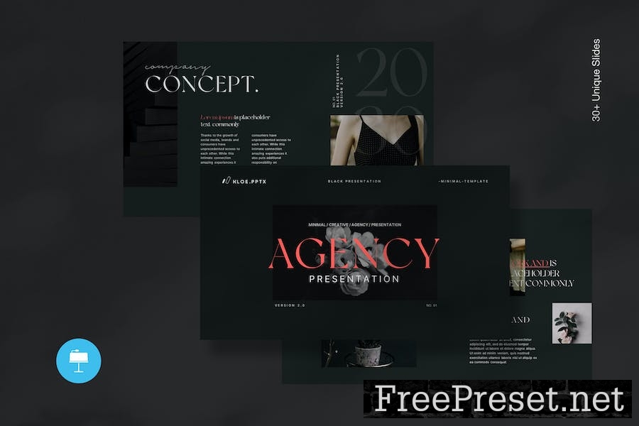 Agency Portfolio Keynote Template HRUUSX6