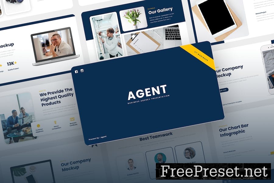 Agent - Business Agensy Keynote Template YZ7NTJ7