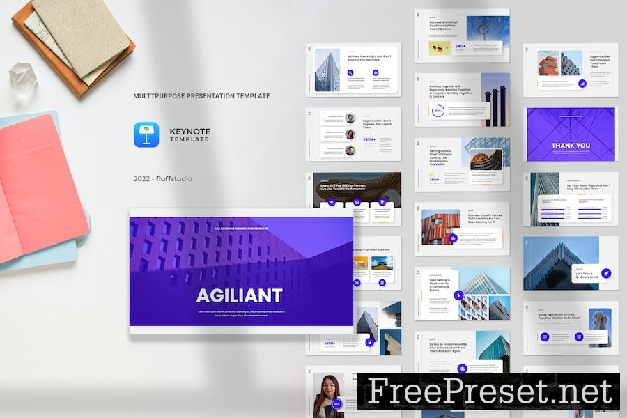 Agiliant - Multipurpose Keynote Template D4WDQA2